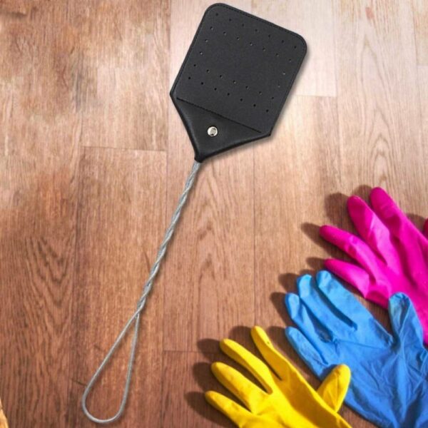 buy fly swatter made of leather